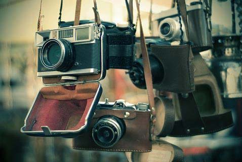 старые фотоаппараты